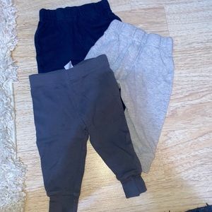3 pack 3-6 month sweatpants